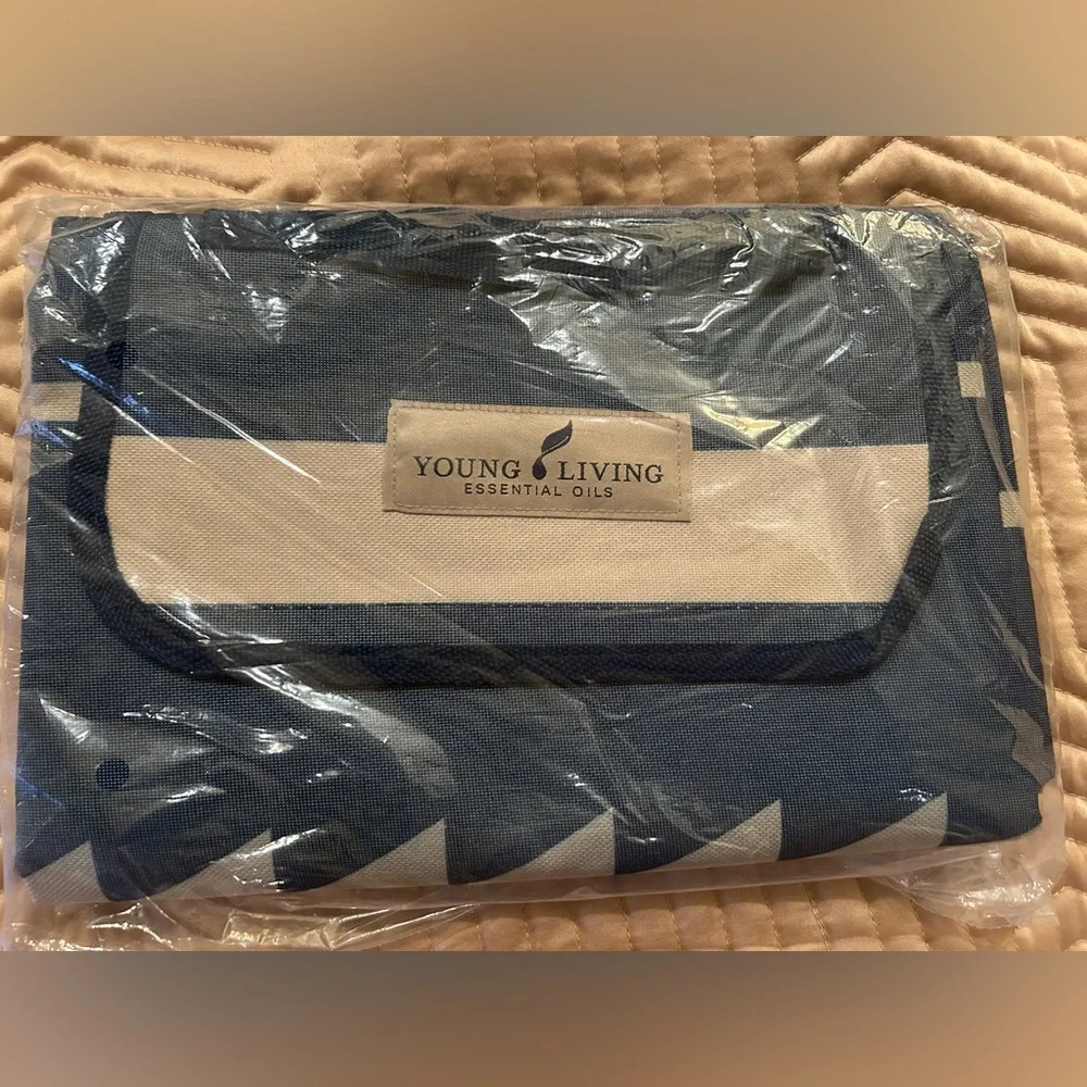 Young Living Travel Pouch, Dryer Balls, & Picnic Blanket all new in bags